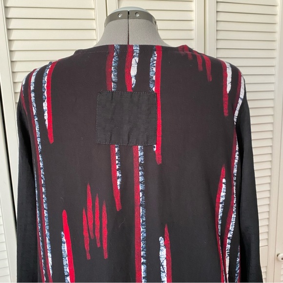 Blue Sky Mixed Media Rayon Tunic with pocket 1X - Picture 6 of 12